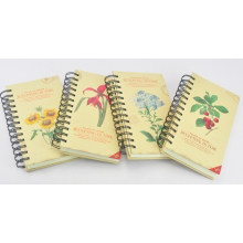 Caderno espiral com capa dura